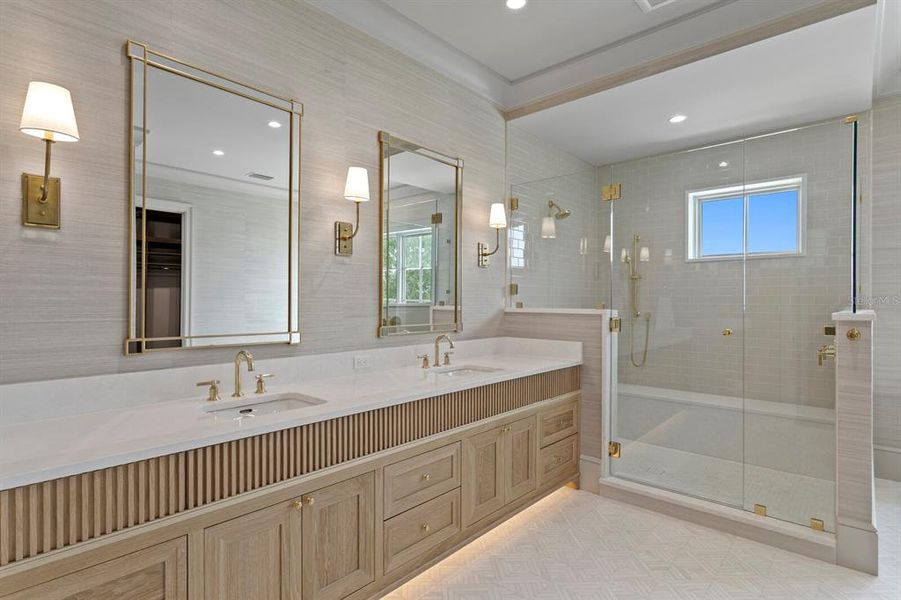 Furnished interior view inside a new home in , Tampa (Image 11).