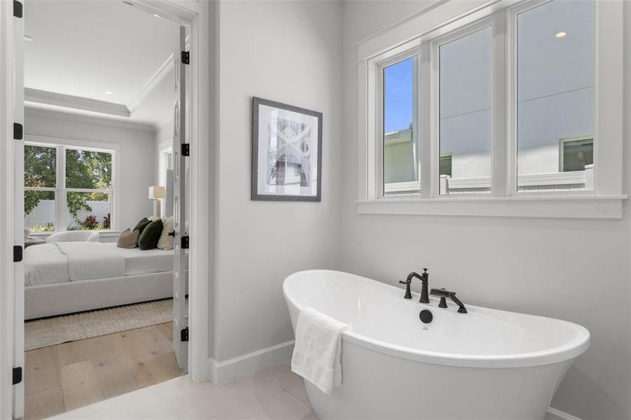 Furnished interior view inside a new home in , Tampa (Image 15).