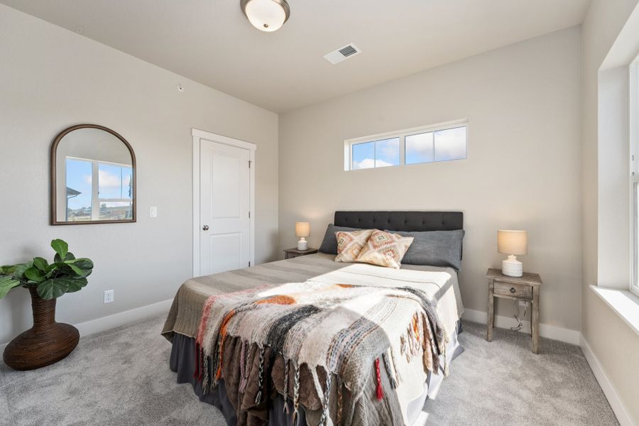 Representative furnished interior of a home built from the The Monarch by Landmark Homes in Highlands at Fox Hill, Longmont (Image 24). Representative furnished interior of a home built from the The Monarch by Landmark Homes in Highlands at Fox Hill, Longmont (Image 24).