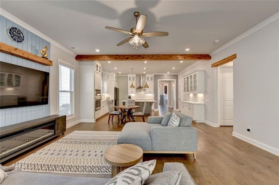 Furnished interior view inside a new home in , Duluth (Image 42).