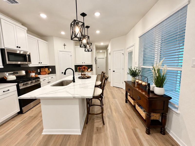 Furnished interior view inside a new home in Woodforest, Montgomery (Image 27).