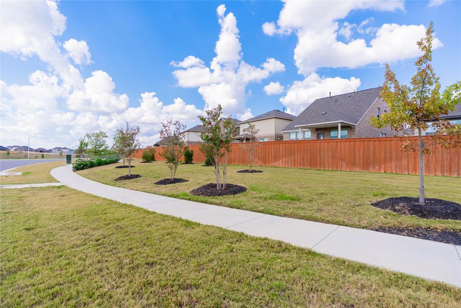 View of yard with a residential view View of yard with a residential view