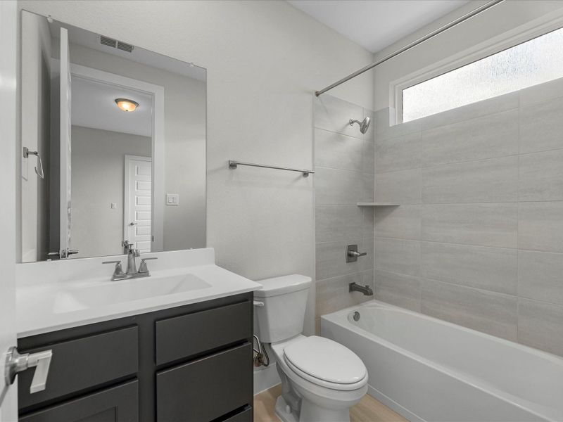 Furnished interior view inside a new home in Pecan Ridge, Fulshear (Image 9).