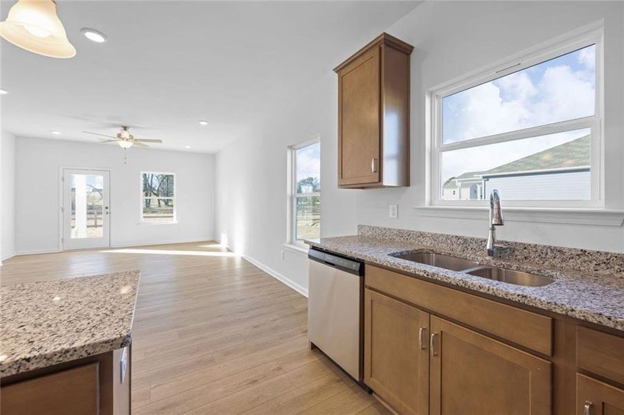 Furnished interior view inside a new home in Laurel Ridge, Rock Spring (Image 8).