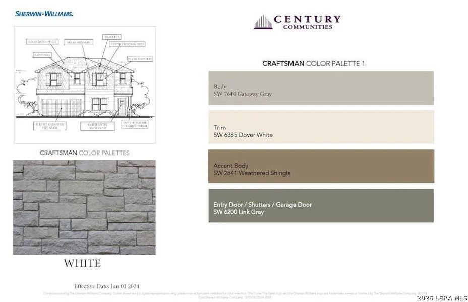 Sample of building materials used in homes in Mesa Vista, San Antonio (Image 15).