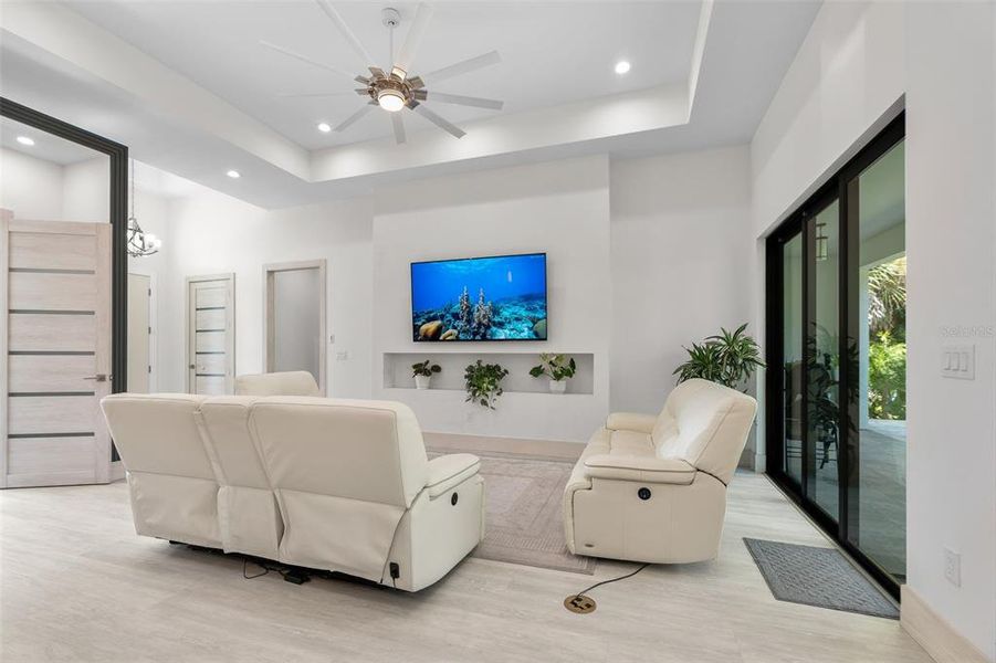 Furnished interior view inside a new home in , Venice (Image 25). Furnished interior view inside a new home in , Venice (Image 25).