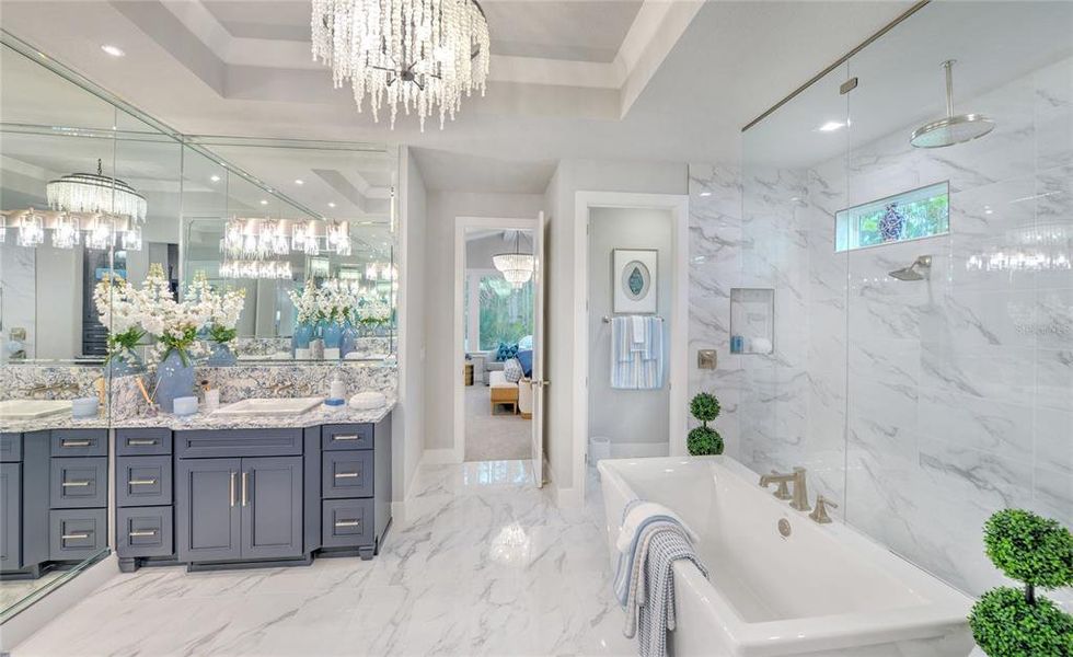 Furnished interior view inside a new home in , Ormond Beach (Image 18).