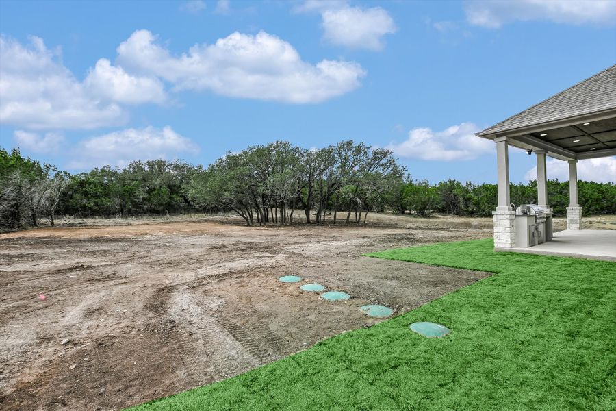 Site preparation for future homes built from the Madera II by Giddens Homes in Scofield Farms Estates, Georgetown (Image 452).