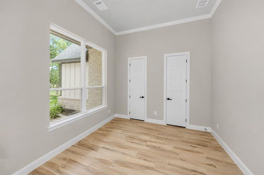 Spacious, unfurnished interior of a new home in , Poolville (Image 28).