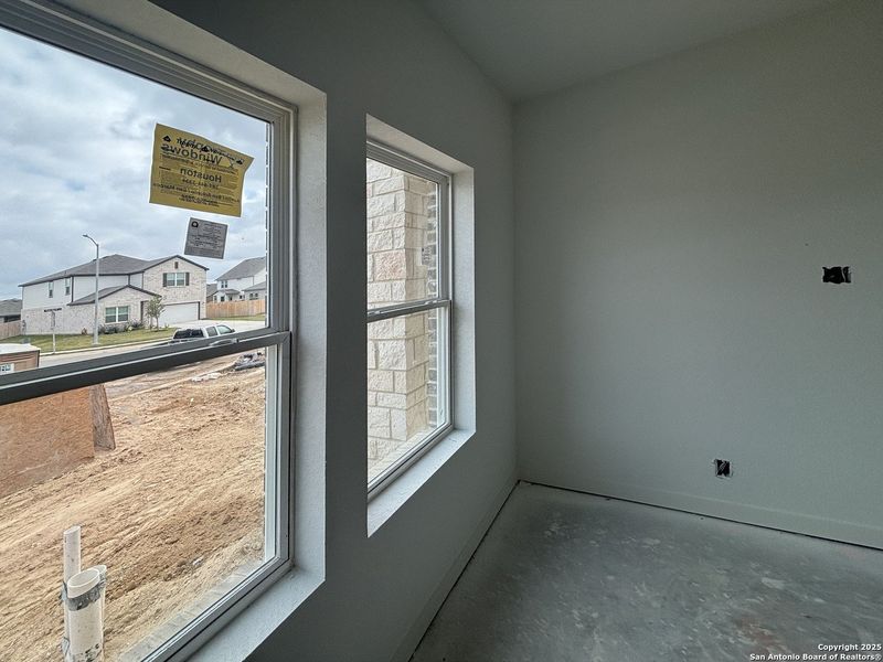 In-progress construction of a new home in , Schertz, TX (Image 21).