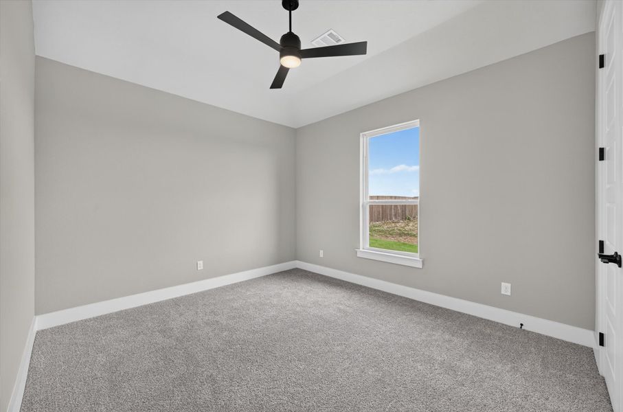 Spacious, unfurnished interior of a new home in Coyote Crossing, Godley (Image 33). Spacious, unfurnished interior of a new home in Coyote Crossing, Godley (Image 33).