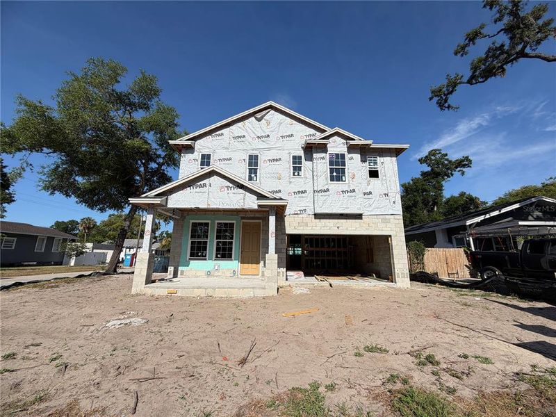 In-progress construction of a new home in , Tampa, FL (Image 4).
