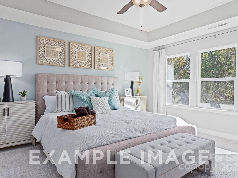 Furnished interior view inside a new home in Enclave at Belmont, Belmont (Image 13).