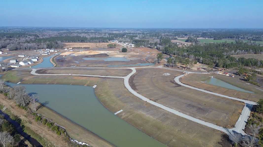 Site preparation for new homesites in The Forest at Black Bear, Longs (Image 14).