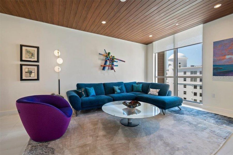 Furnished interior view inside a new home in , Sarasota (Image 15).