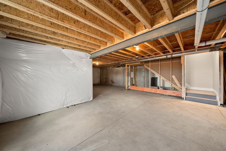 In-progress construction of a new home in Trumark Homes at Sterling Ranch, Littleton, CO (Image 39).