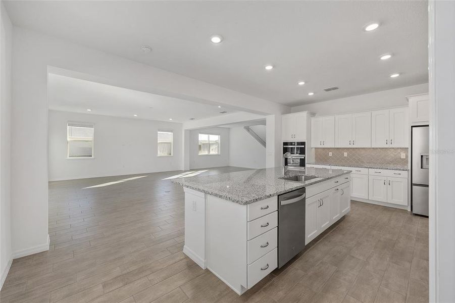 Furnished interior view inside a new home in Calesa Township, Ocala (Image 10).
