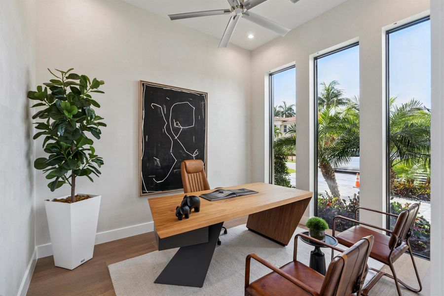 Furnished interior view inside a new home in , Boca Raton (Image 40). Furnished interior view inside a new home in , Boca Raton (Image 40).