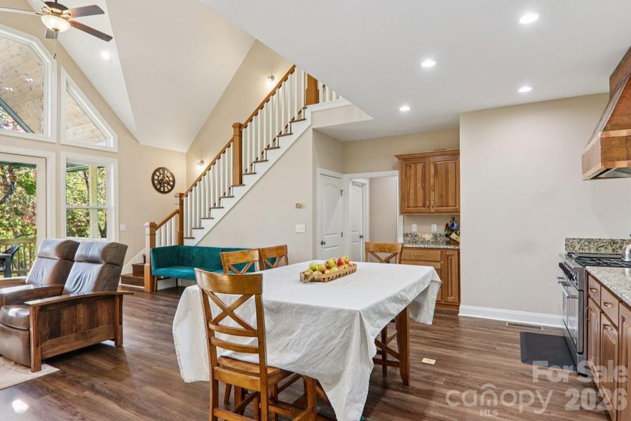 Furnished interior view inside a new home in , Hendersonville (Image 10).