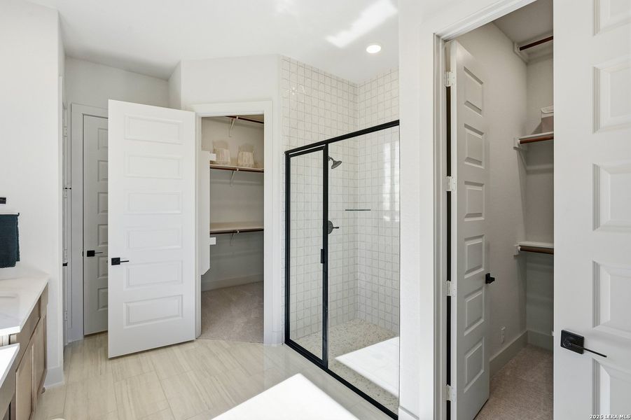 Furnished interior view inside a new home in Stillwater Ranch, San Antonio (Image 11).
