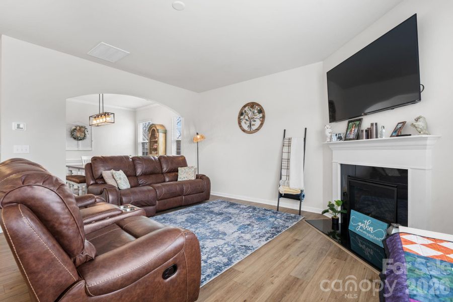 Furnished interior view inside a new home in Shannon Woods, Maiden (Image 11).