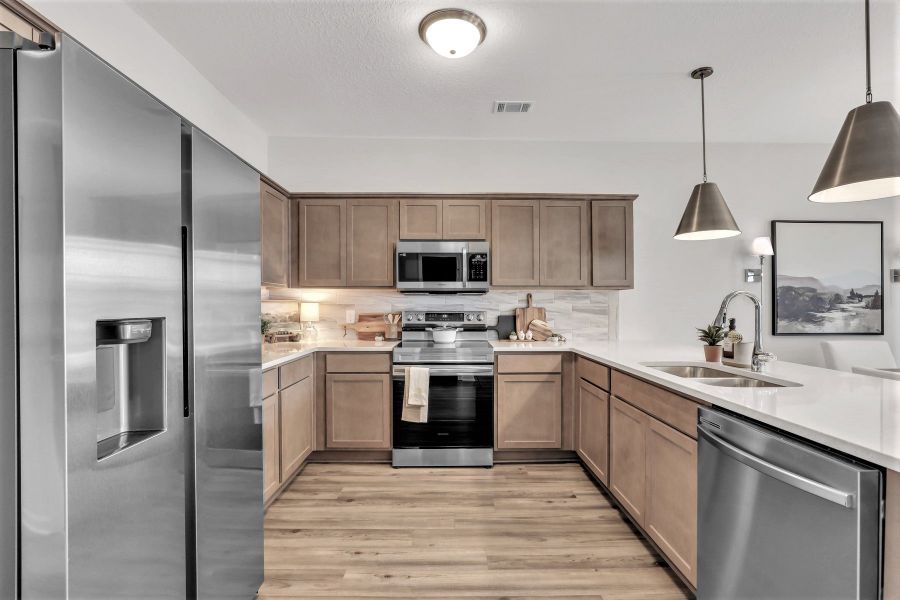 Representative furnished interior of a home built from the The Denmark by RTS Homes in Tibet Road at Sassafras, Allenhurst (Image 6).