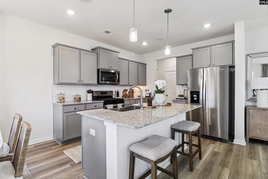 Furnished interior view inside a new home in Blythewood Farms, Blythewood (Image 5). Furnished interior view inside a new home in Blythewood Farms, Blythewood (Image 5).