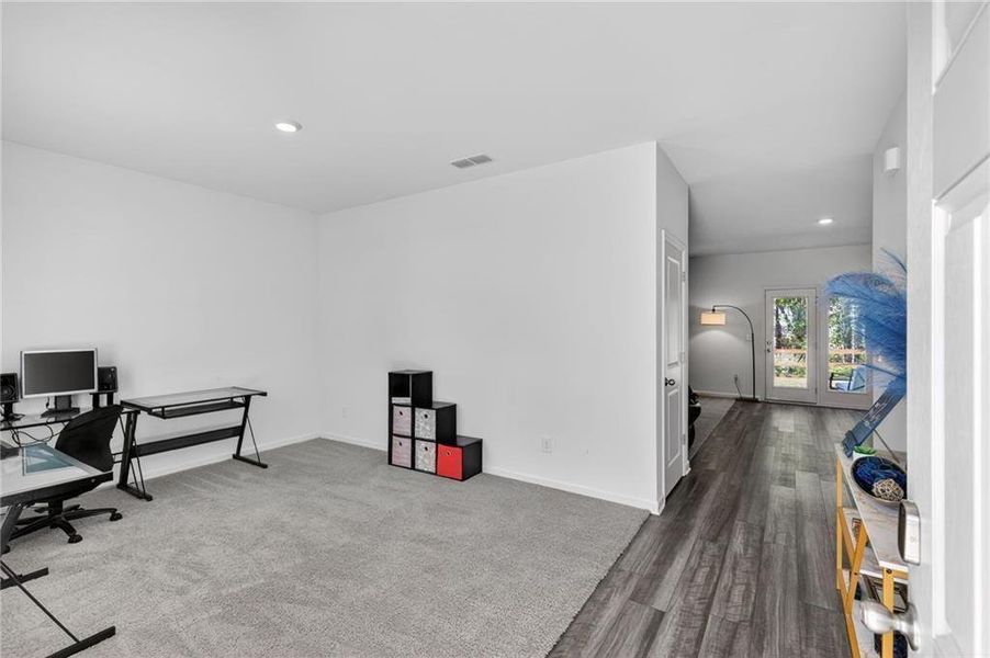 Furnished interior view inside a new home in Meriwether Place, Villa Rica (Image 4).