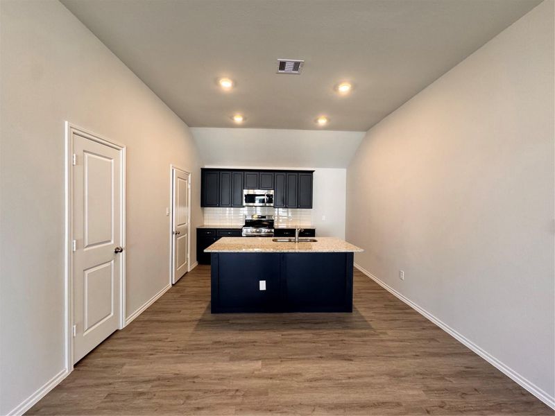 Furnished interior view inside a new home in Hill & Dale Ranch, Splendora (Image 7). Furnished interior view inside a new home in Hill & Dale Ranch, Splendora (Image 7).