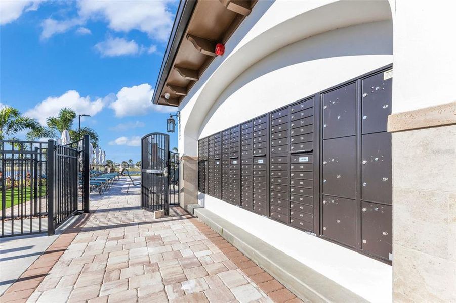 Exterior details and patio area of a home in , North Port (Image 20).