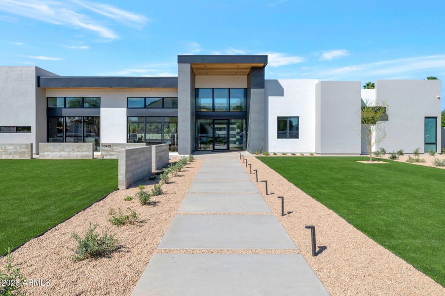 Front of House close up