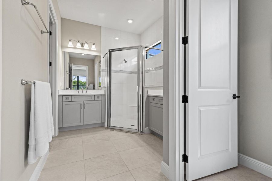 Furnished interior view inside a new home in , The Acreage (Image 26).