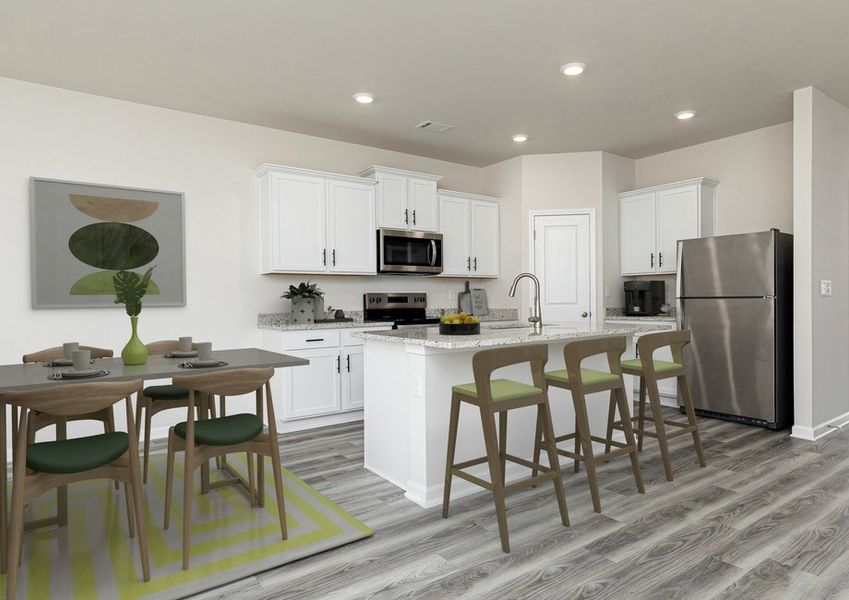 Whip up your favorite meals in the kitchen