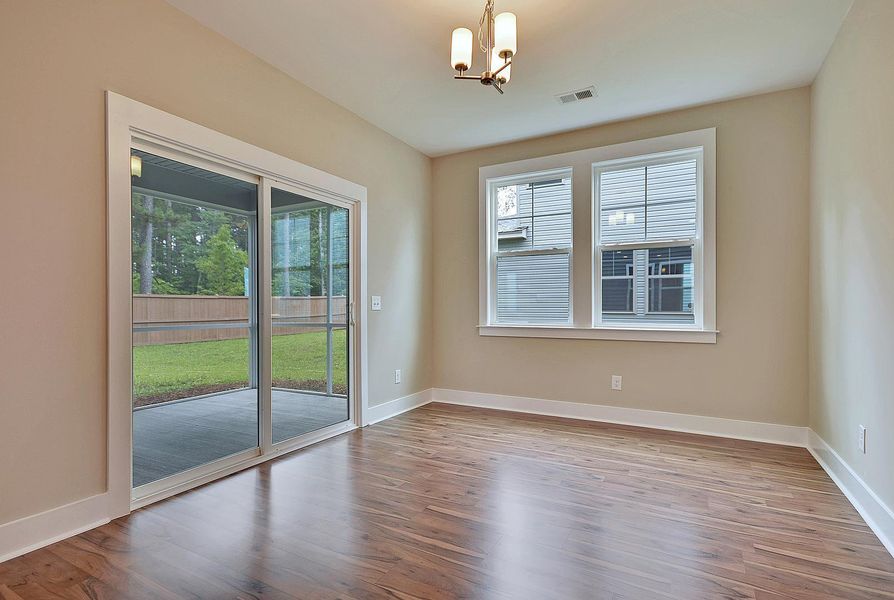 Spacious, unfurnished interior of a new home in Indigo Place, North Charleston (Image 32). Spacious, unfurnished interior of a new home in Indigo Place, North Charleston (Image 32).