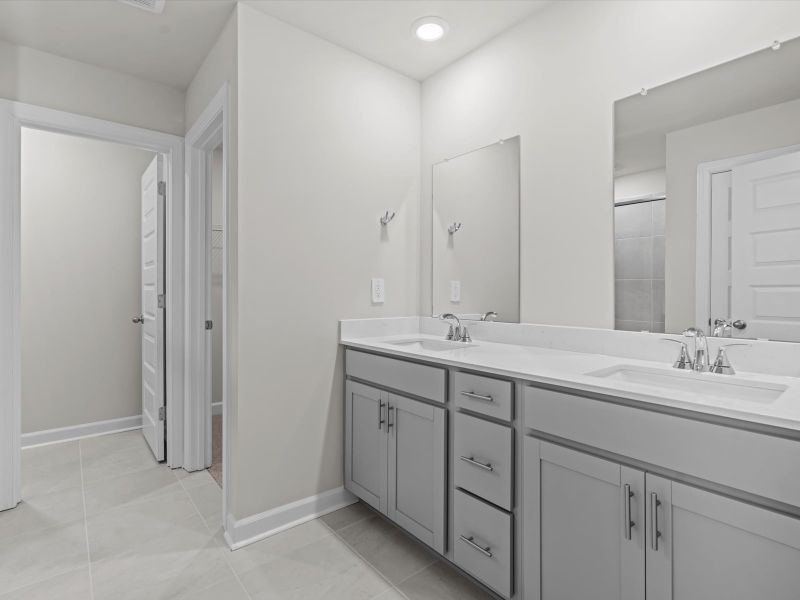 Furnished interior view inside a new home in Cedar Shoals – Heritage Collection, Piedmont (Image 7).