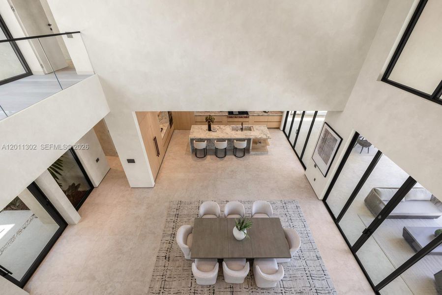 Furnished interior view inside a new home in , North Miami (Image 48).