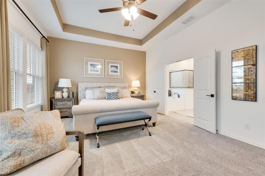 Furnished interior view inside a new home in Aero Vista, Caddo Mills (Image 12). Furnished interior view inside a new home in Aero Vista, Caddo Mills (Image 12).