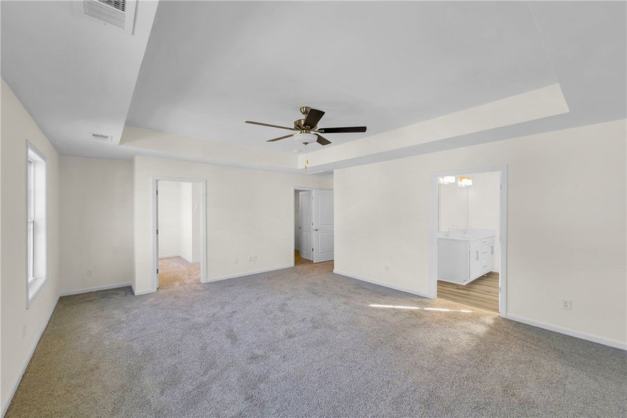 Spacious, unfurnished interior of a new home in Brownstone Park, Easley (Image 21).