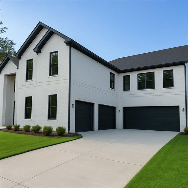 Exterior details and patio area of a home in , Sugar Hill (Image 3).