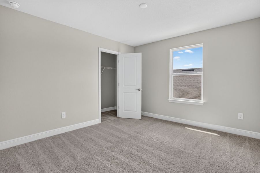 Spacious, unfurnished interior of a new home in Crosswind Ranch, Parrish (Image 16). Spacious, unfurnished interior of a new home in Crosswind Ranch, Parrish (Image 16).