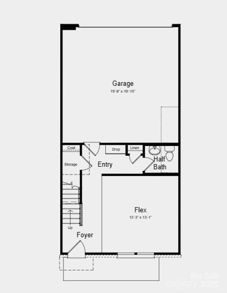 Lower Level Floor Plan - Additional Highlights Include: a full bathroom in place of a half bathroom and upgraded shower at primary bath