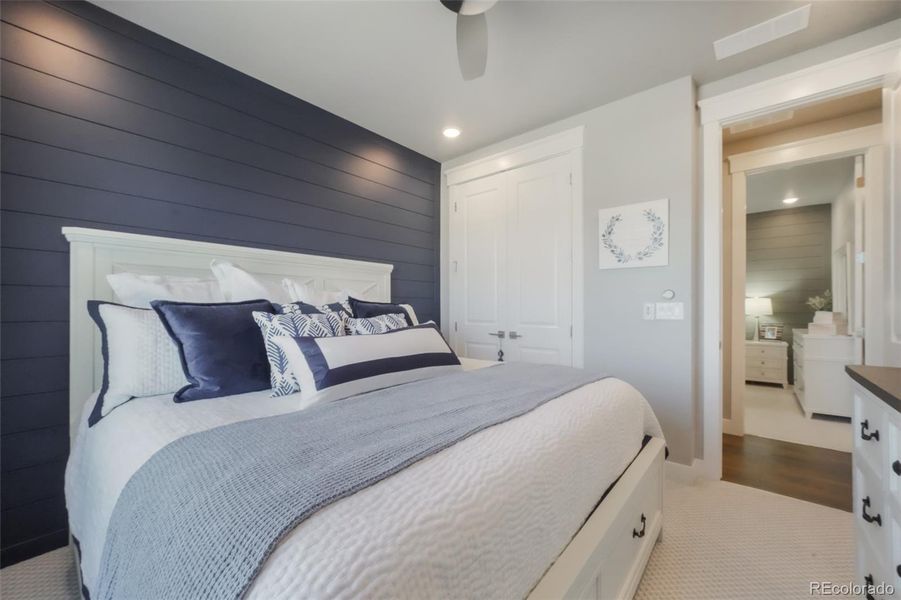 Furnished interior view inside a new home in , Monument (Image 11).