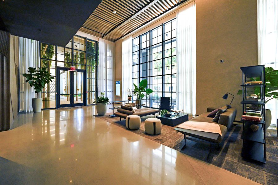 Furnished interior view inside a new home in Gale Hotel & Residences Miami (former Natiivo), Miami (Image 9). Furnished interior view inside a new home in Gale Hotel & Residences Miami (former Natiivo), Miami (Image 9).