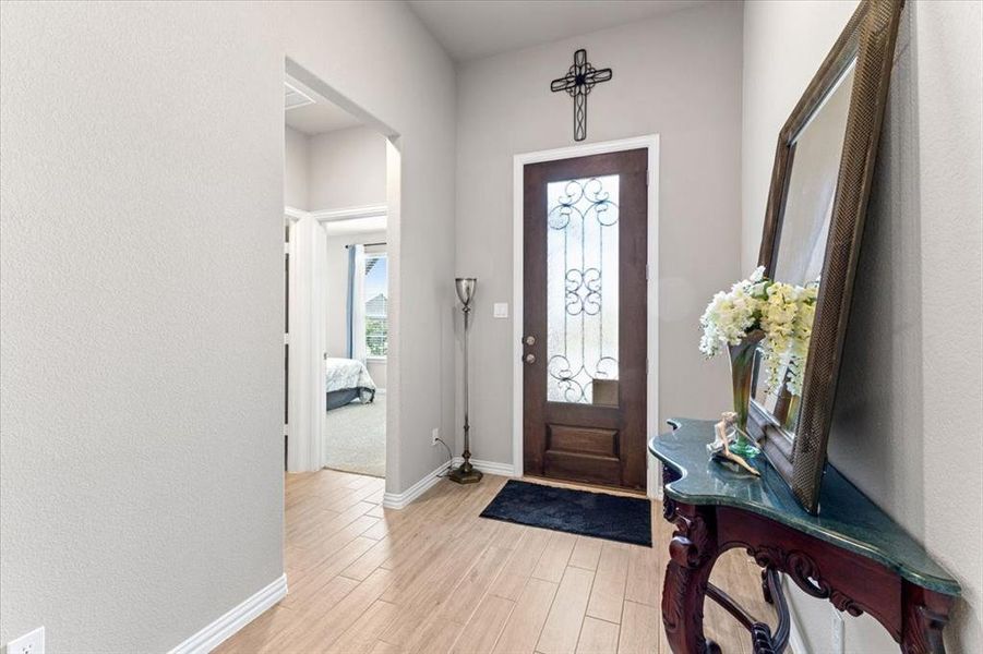 Furnished interior view inside a new home in Lakeview Heights, Azle (Image 23).