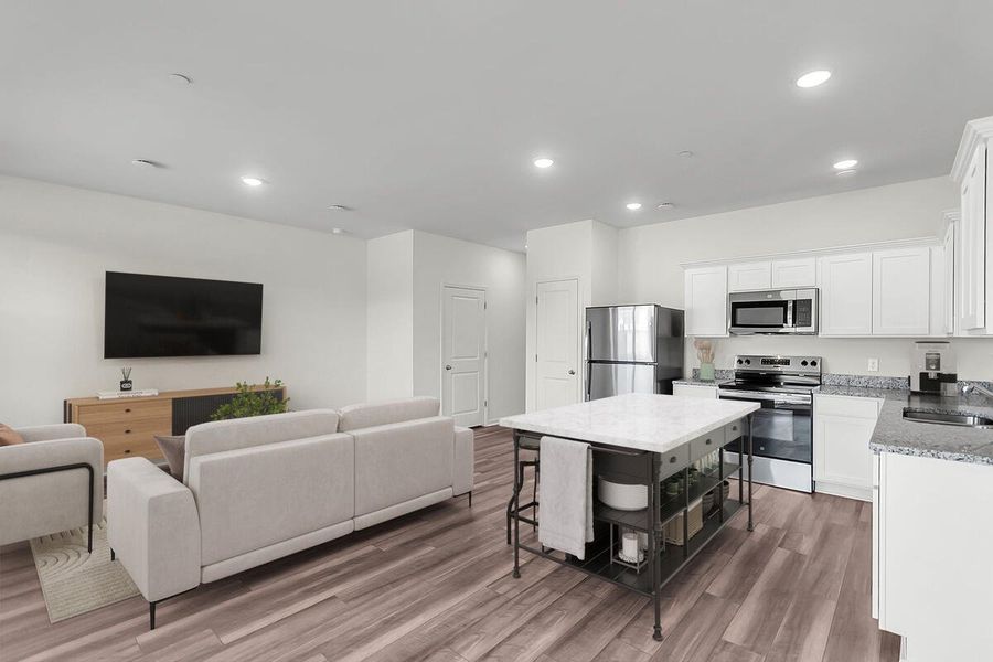 Furnished interior view inside a new home in Halstead, Moncks Corner (Image 6).