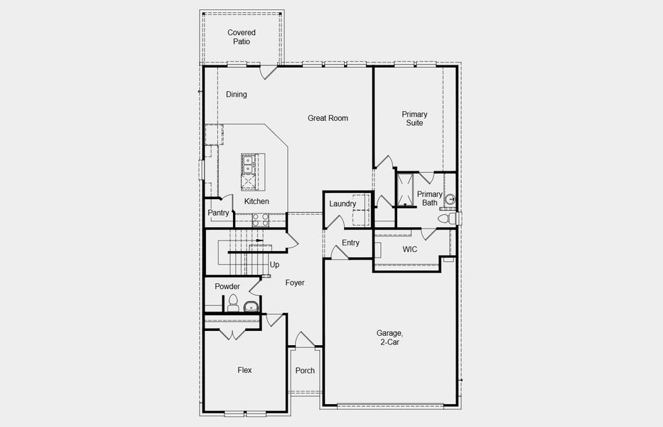 2D floor plan layout of this home in River Ridge, Crandall, TX (Image 21). 2D floor plan layout of this home in River Ridge, Crandall, TX (Image 21).
