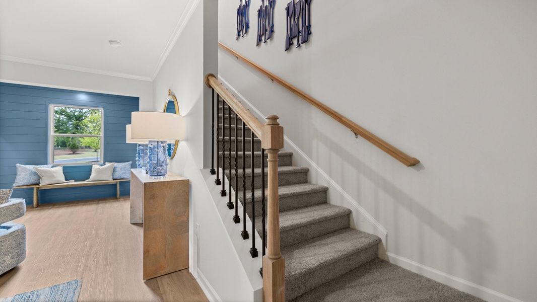 Representative furnished interior of a home built from the SUDBURY 24' TOWNHOME by D.R. Horton in Falcon Landing Townhomes, Gainesville (Image 20).
