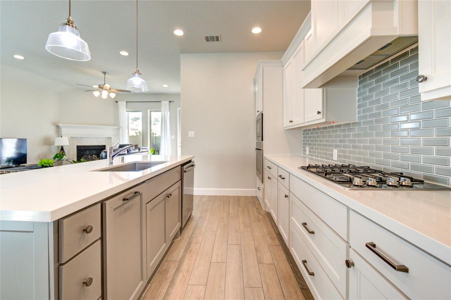Furnished interior view inside a new home in , Katy (Image 11).