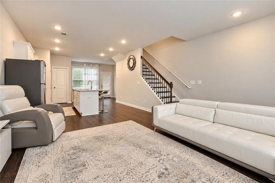 Furnished interior view inside a new home in , Lawrenceville (Image 5).