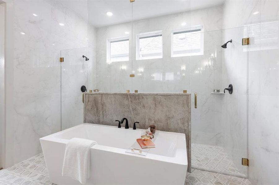 Furnished interior view inside a new home in The Parks at Wilson Creek: 74ft. lots, Celina (Image 5).